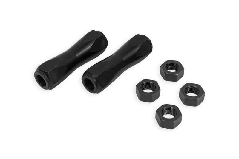 BMR Suspension BMR 64-70 A-Body / 78-87 G-Body Tie Rod Sleeves 5/8in Thread - Black Anodized TRS002