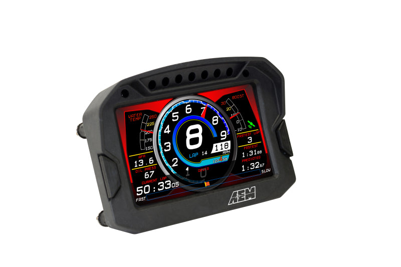 AEM CD-5G Carbon Digital Dash Display w/ Interal 10Hz GPS & Antenna 30-5602