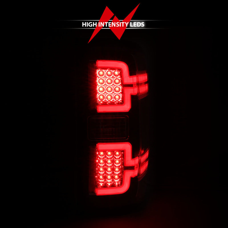 ANZO 2014-2018 Chevy Silverado 1500 LED Taillights Black 311289