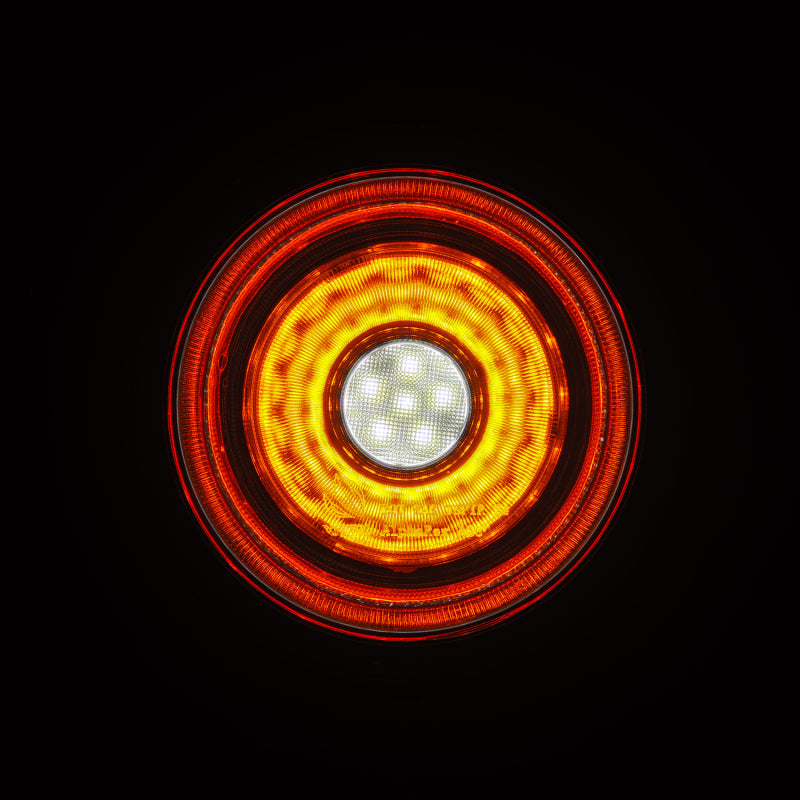 AlphaRex 10-15 Ferrari 458 NOVA-Series Prismatic LED Tail Lights Red Clear 668002