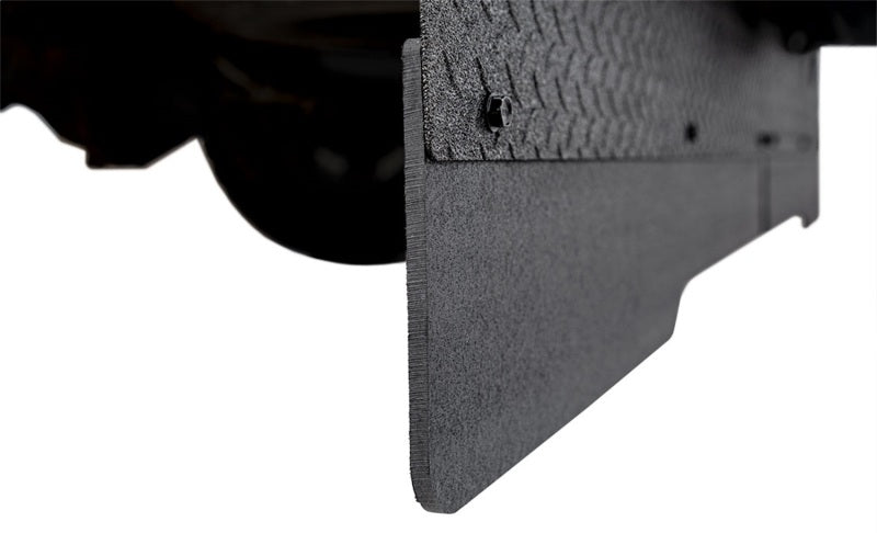 Access Rockstar 17+ Ford F-250/350 (EX. Tremor/Dually) Black Diamond Mist Finish Full Width Tow Flap H1010049