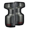 AlphaRex 19-24 Chevy Silverado 1500 / 20-24 2500HD/3500HD LUXX-Series LED Tail Lights Alpha Black 620078