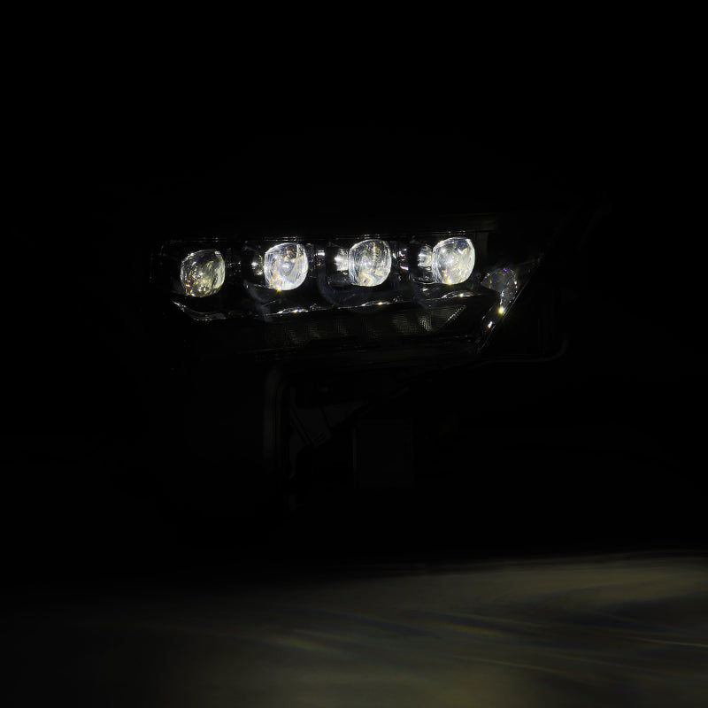 AlphaRex 22-23 Toyota Tundra NOVA-Series Headlights Alpha-Black w/Amber DRL - Req 810029 OR 810030 880871