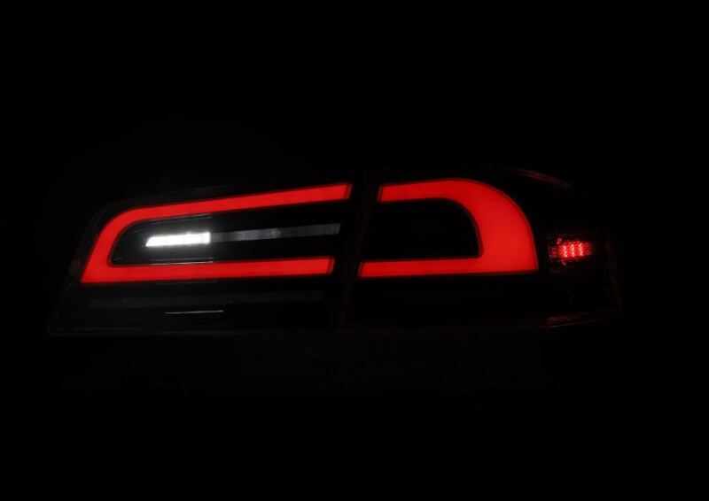 AlphaRex 12-21 Tesla Model S LUXX-Series LED Tail Lights - Alpha-Black 601110