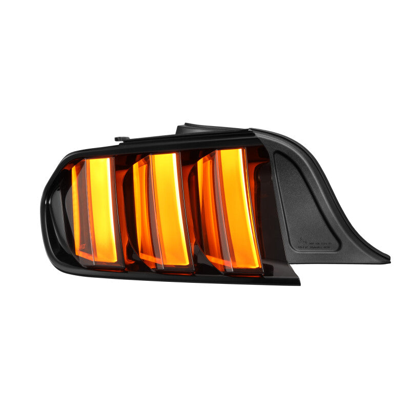 AlphaRex 15-23 Ford Mustang NOVA-Series Prismatic LED Tail Lights Alpha-Black 655010