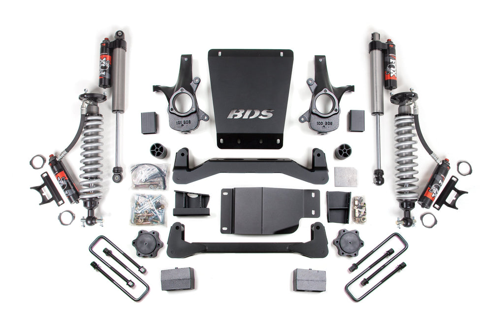 4 Inch Lift Kit | FOX Performance Elite Coil-Over | Chevy Silverado or GMC Sierra 1500 (07-13) 4WD