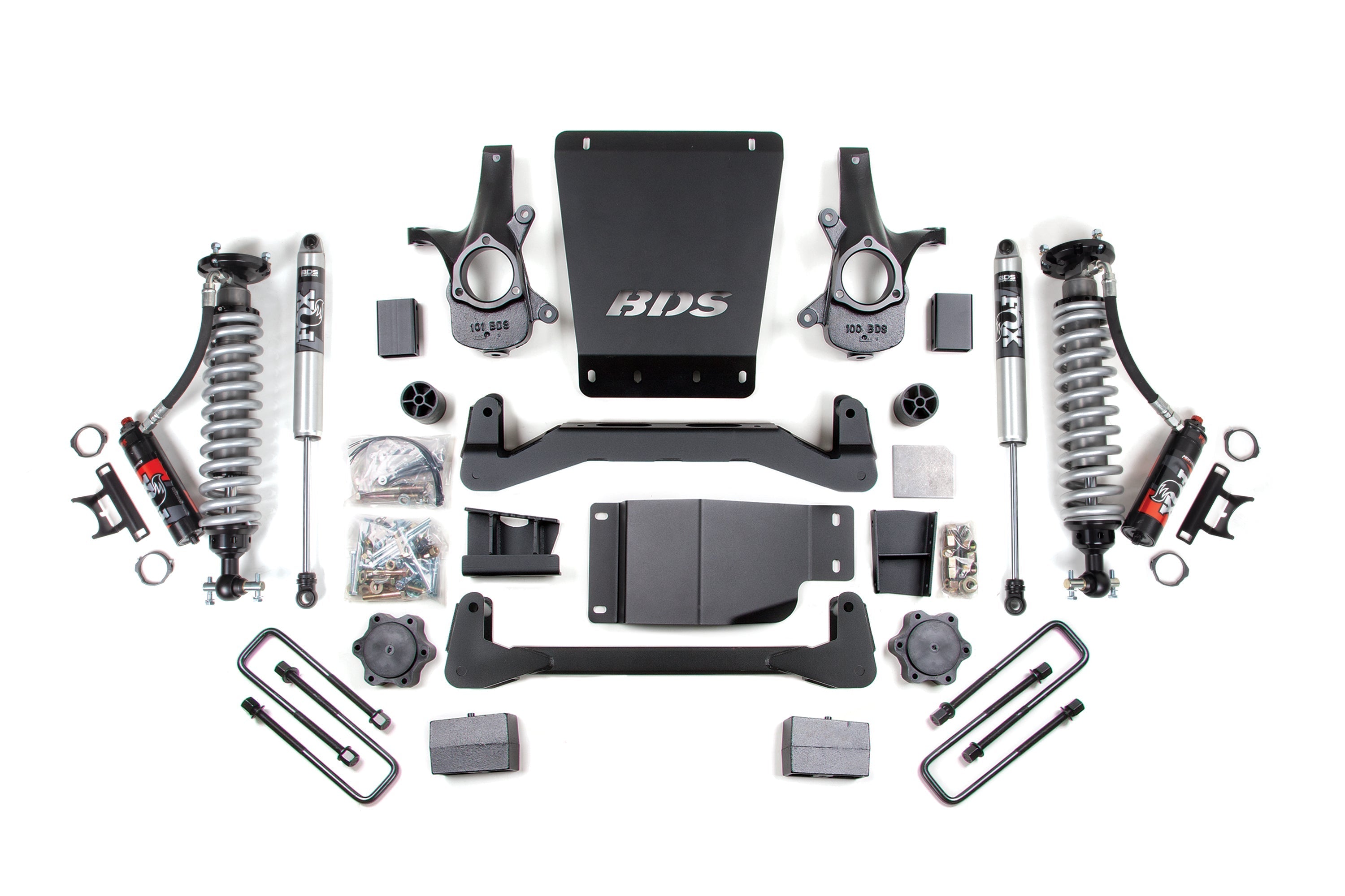 4 Inch Lift Kit | FOX Performance Elite Coil-Over | Chevy Silverado or GMC Sierra 1500 (07-13) 4WD
