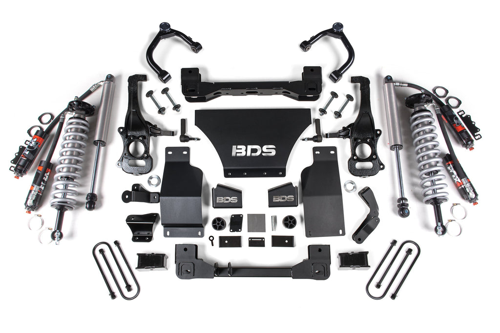 4 Inch Lift Kit | FOX 2.5 Performance Elite Coil-Over | Chevy Silverado or GMC Sierra 1500 (2025) 4WD | Gas