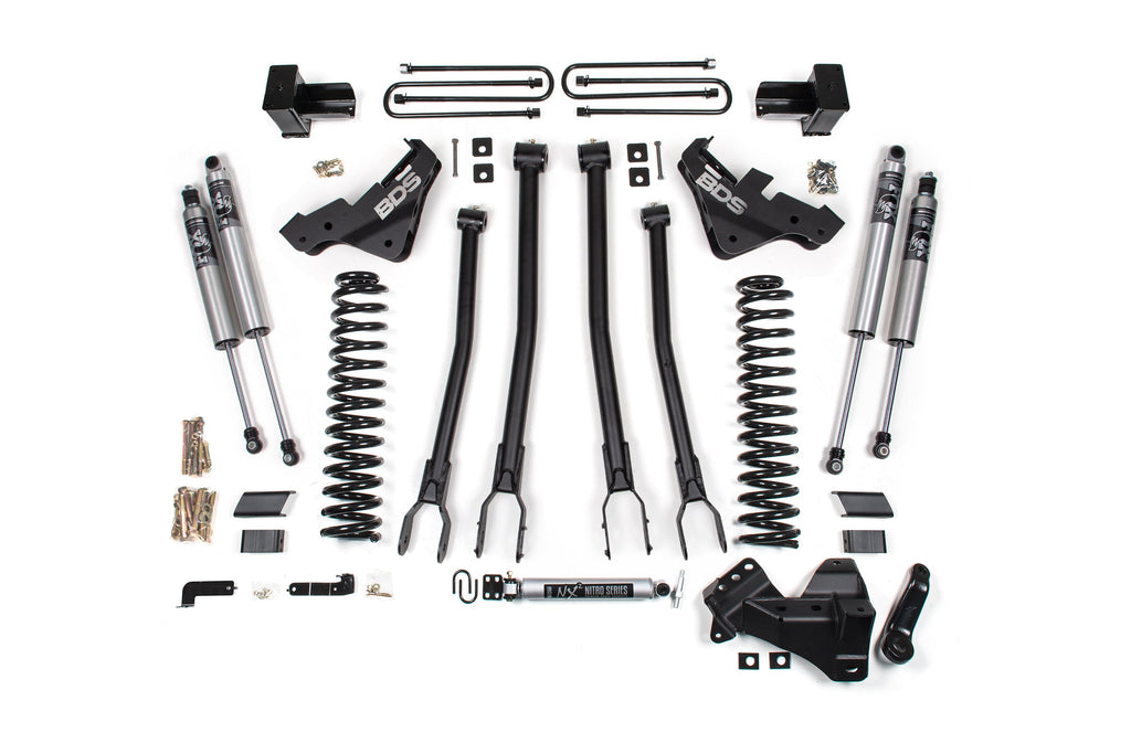 5 Inch Lift Kit w/ 4-Link | Ford F350 Super Duty DRW (23-25) 4WD | Diesel