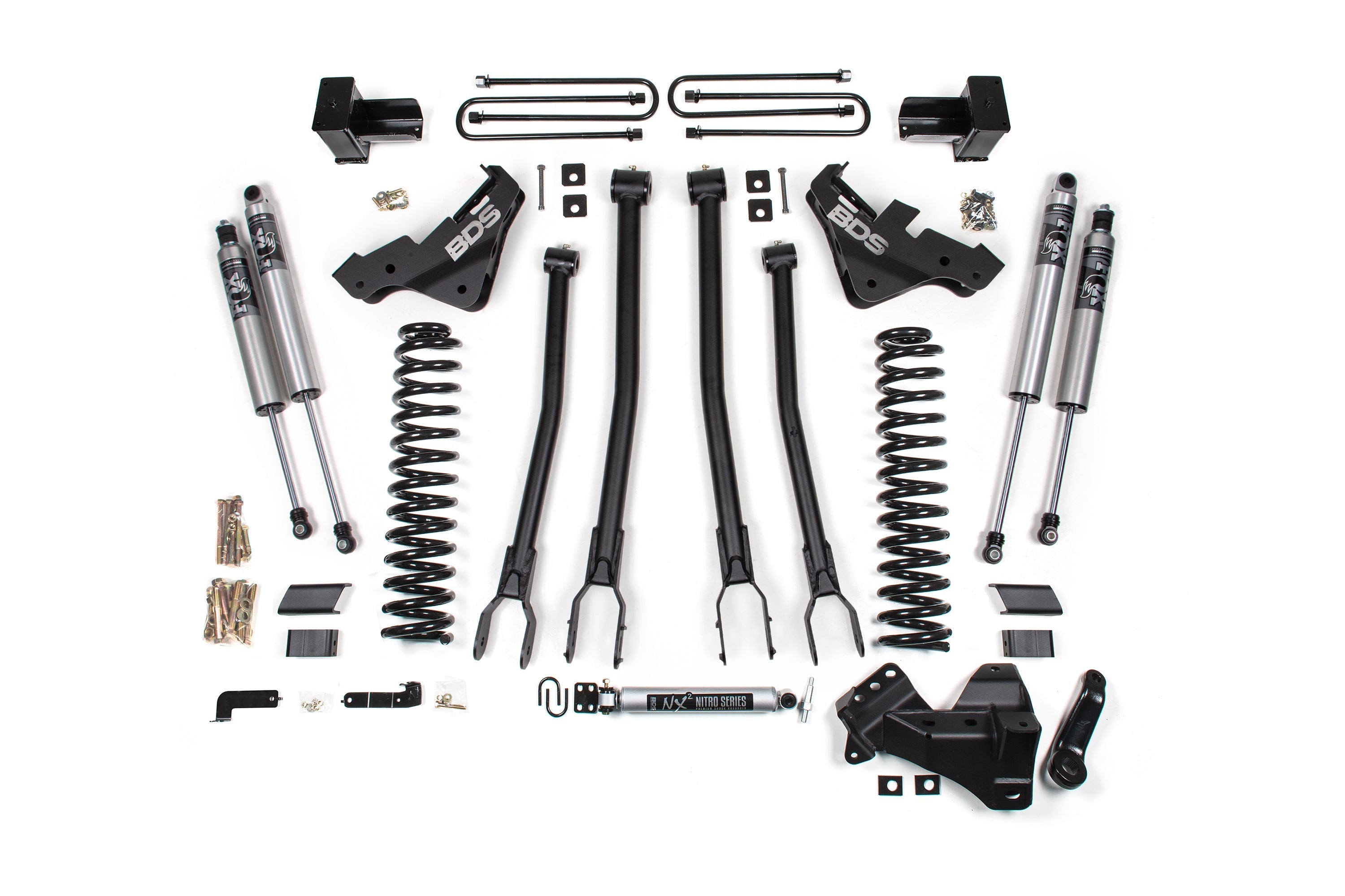 5 Inch Lift Kit w/ 4-Link | Ford F350 Super Duty DRW (23-25) 4WD | Diesel