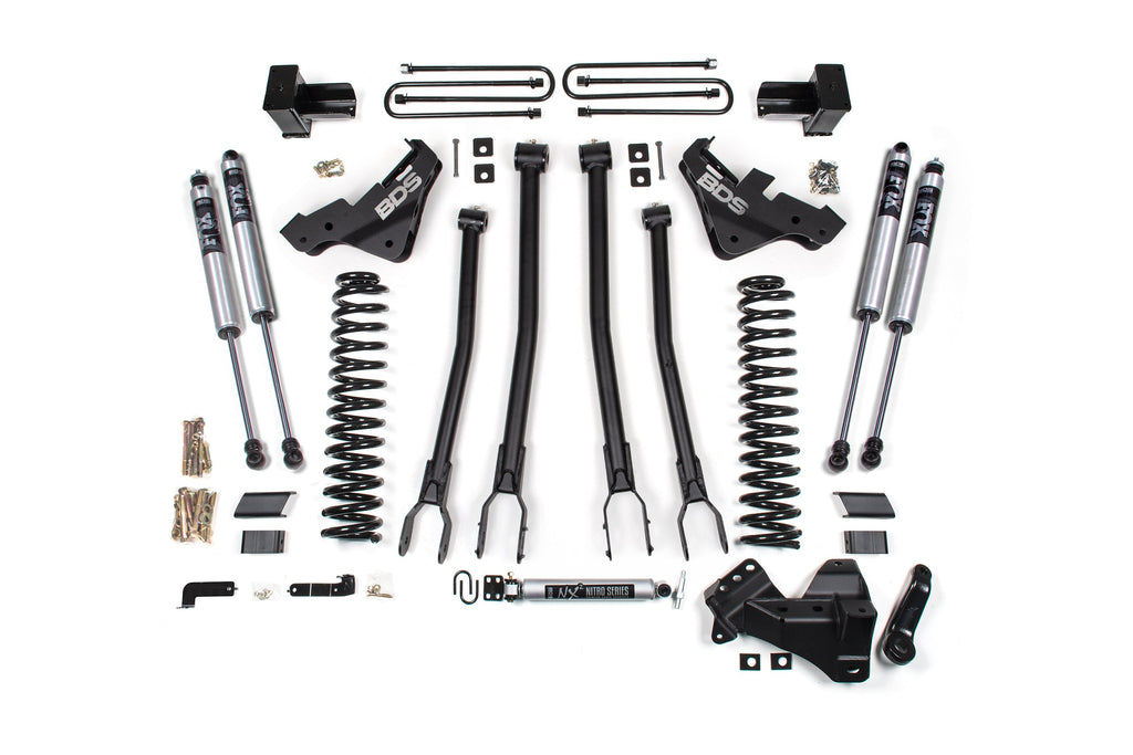 5 Inch Lift Kit w/ 4-Link | Ford F350 Super Duty DRW (23-25) 4WD | Diesel
