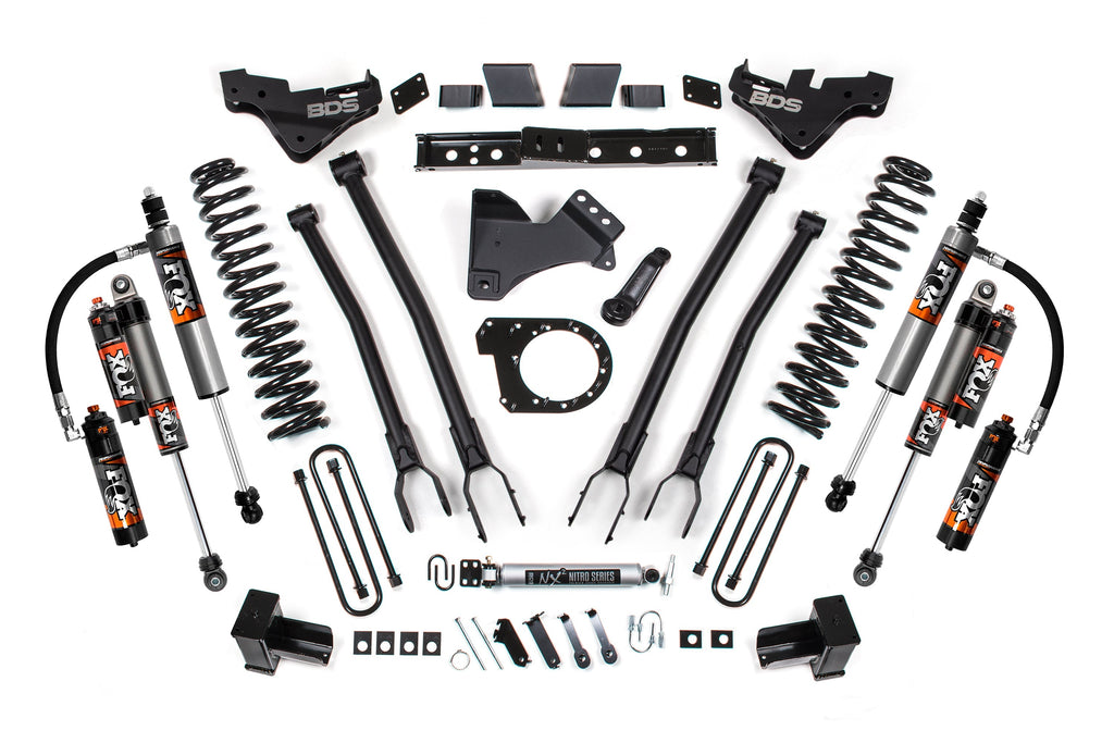 7 Inch Lift Kit w/ 4-Link | Ford F350 Super Duty DRW (23-25) 4WD | Diesel