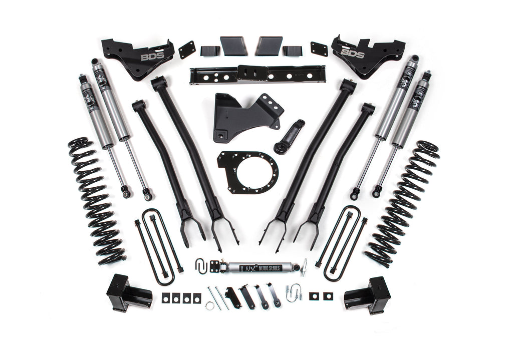 7 Inch Lift Kit w/ 4-Link | Ford F250/F350 Super Duty (23-25) 4WD | Diesel