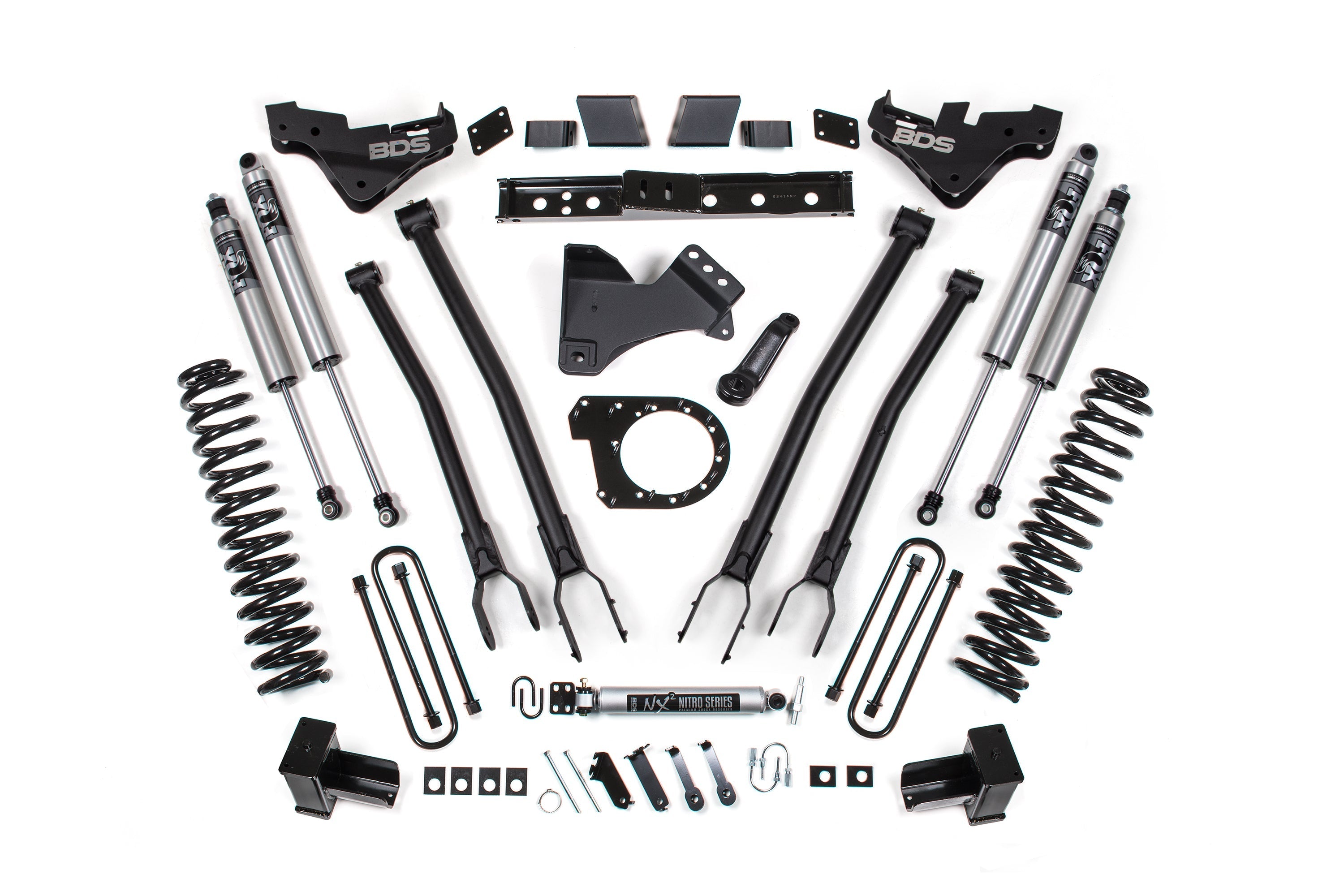 7 Inch Lift Kit w/ 4-Link | Ford F350 Super Duty DRW (23-25) 4WD | Diesel