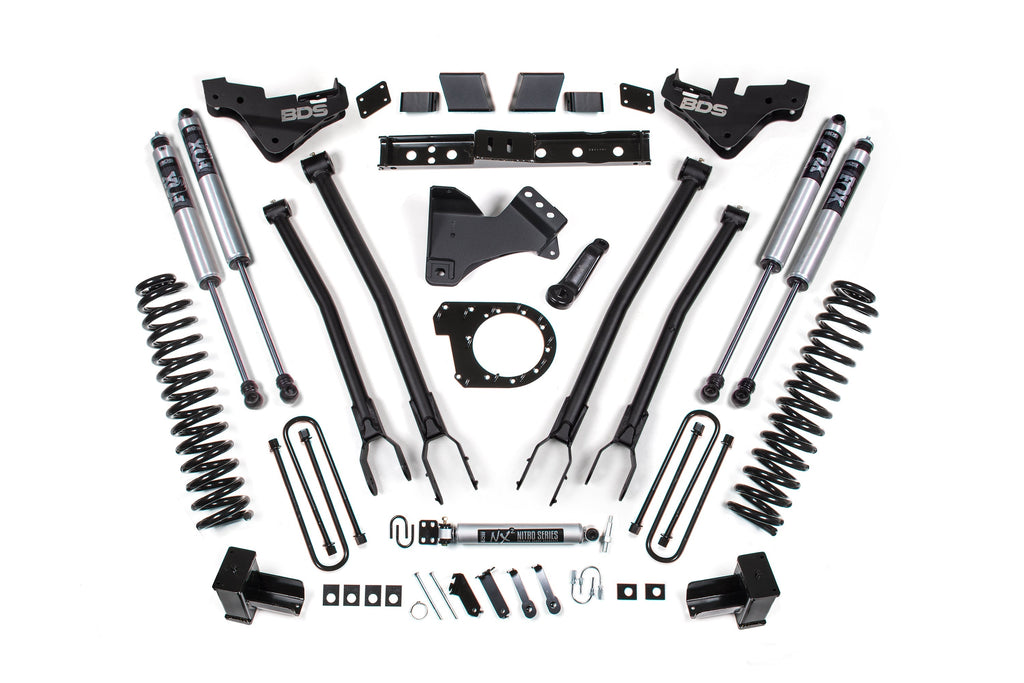 7 Inch Lift Kit w/ 4-Link | Ford F250/F350 Super Duty (23-25) 4WD | Diesel