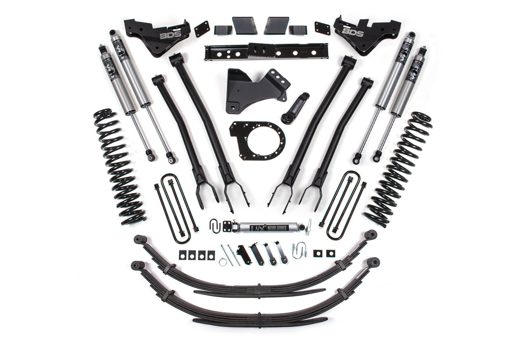 7 Inch Lift Kit w/ 4-Link | Ford F250/F350 Super Duty (23-25) 4WD | Diesel