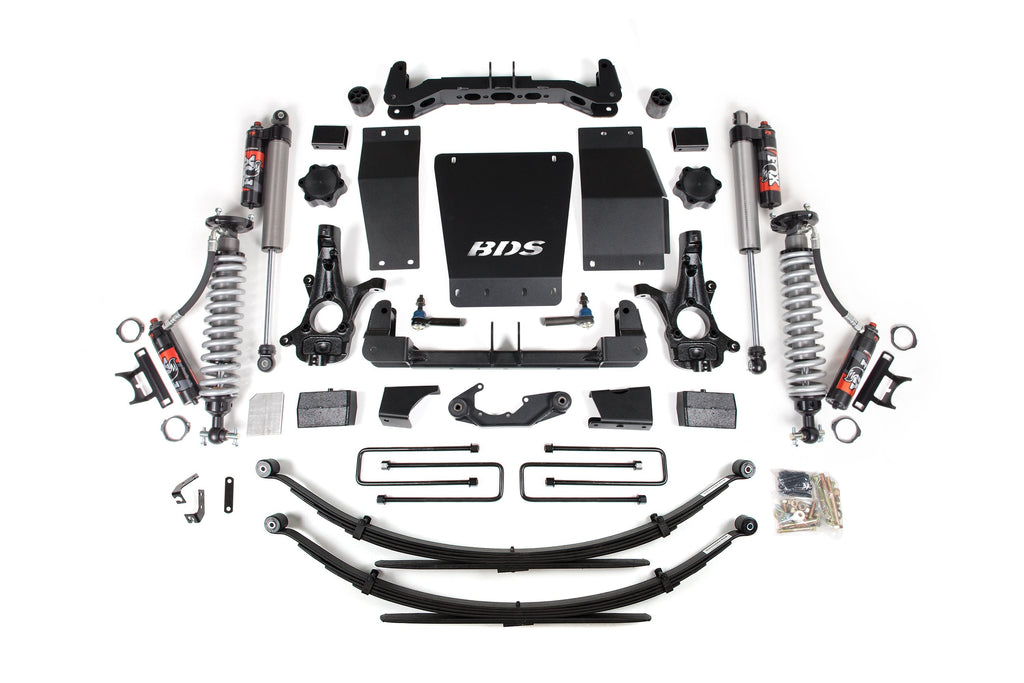 4 Inch Lift Kit | FOX 2.5 Performance Elite Coil-Over | Chevy Silverado or GMC Sierra 1500 (14-18) 4WD