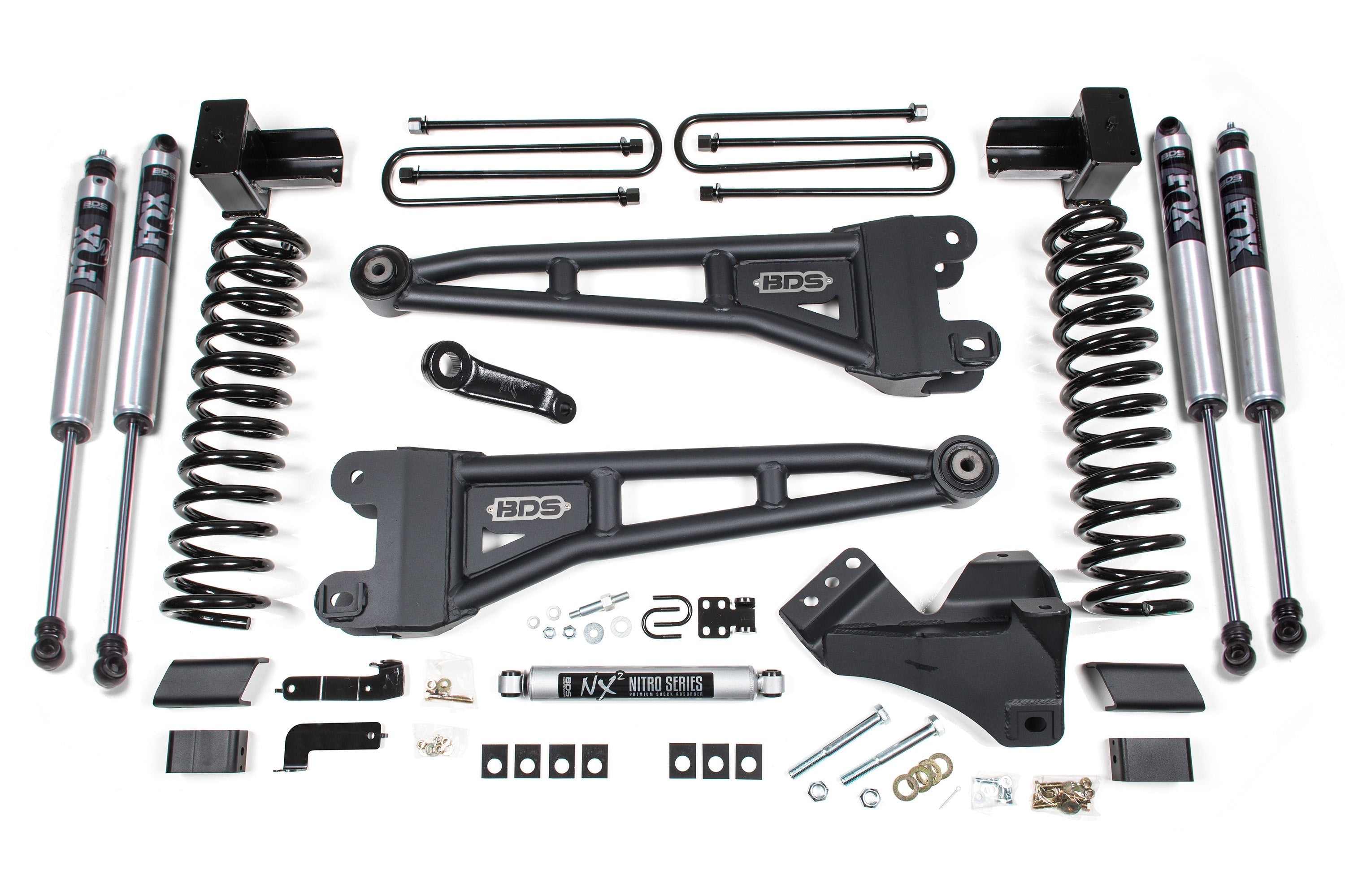 BDS Suspension 5 Inch Lift Kit w/ Radius Arm | Ford F250/F350 Super Duty (20-22) 4WD | Diesel