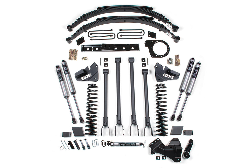 6 Inch Lift Kit | 4-Link Conversion | Ford F250/F350 Super Duty (17-19) 4WD | Diesel