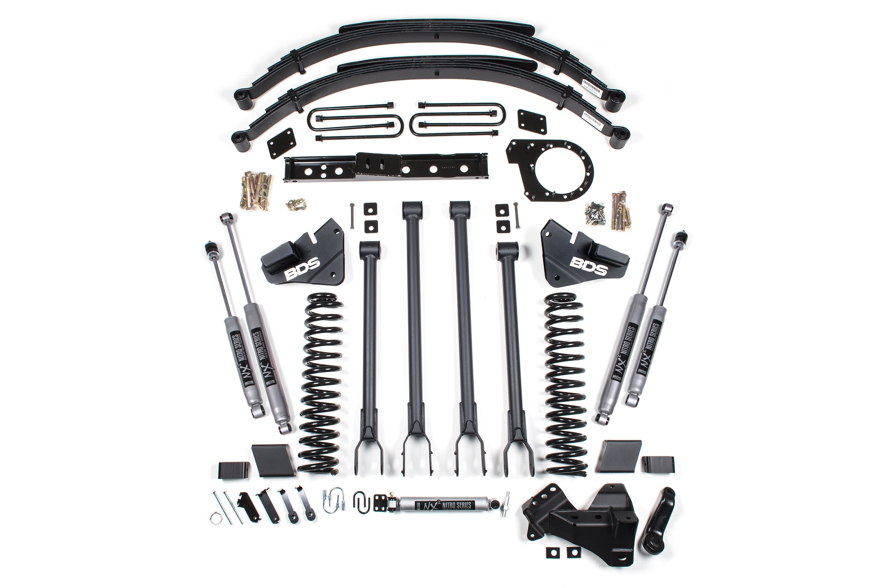 6 Inch Lift Kit | 4-Link Conversion | Ford F250/F350 Super Duty (17-19) 4WD | Diesel