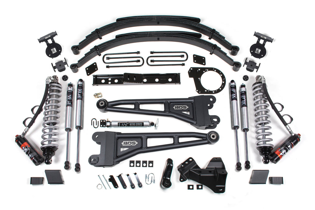 7 Inch Lift Kit w/ Radius Arm | FOX 2.5 Performance Elite Coil-Over Conversion | Ford F250/F350 Super Duty (20-22) 4WD | Diesel