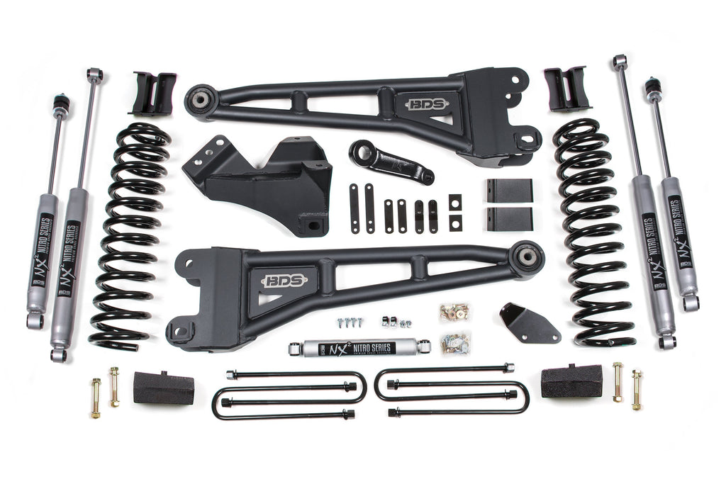 4 Inch Lift Kit w/ Radius Arm | Ford F250/F350 Super Duty (05-07) 4WD | Diesel