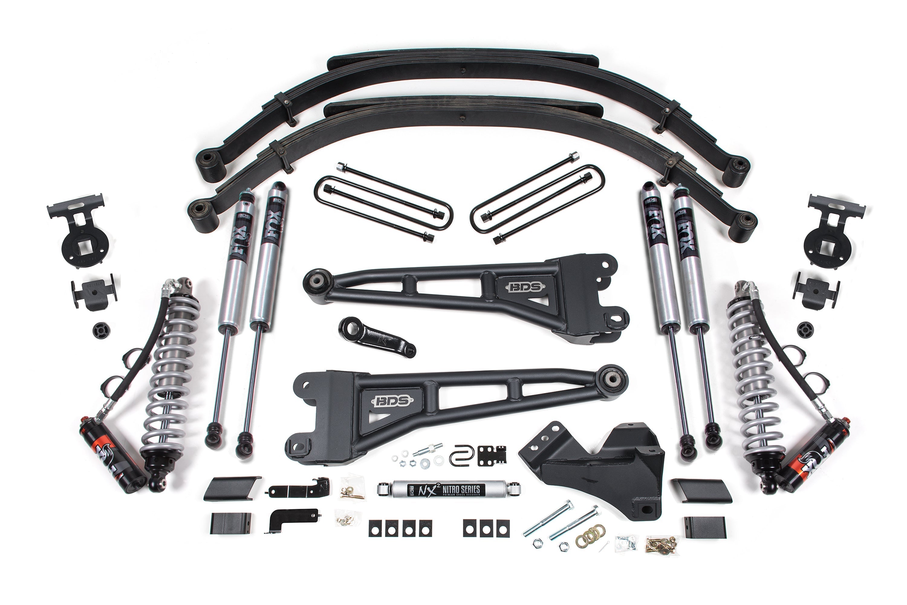 5 Inch Lift Kit w/ Radius Arm | FOX 2.5 Coil-Over Conversion - Performance Elite | Ford F250/F350 Super Duty (23-25) 4WD | Diesel