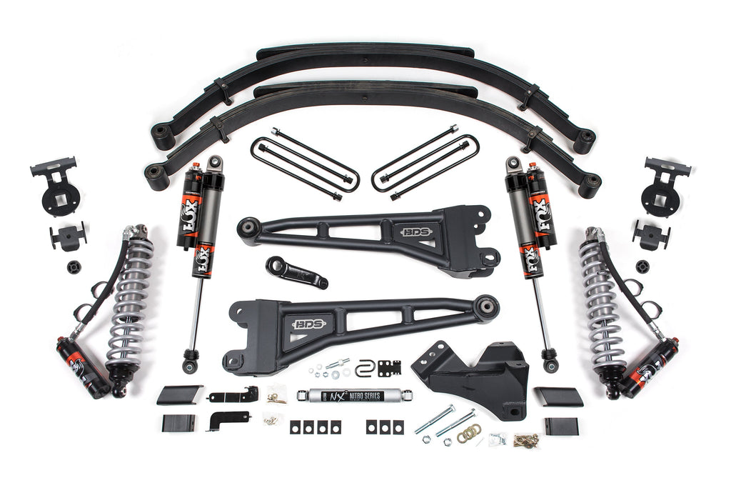 5 Inch Lift Kit w/ Radius Arm | FOX 2.5 Coil-Over Conversion - Performance Elite | Ford F250/F350 Super Duty (23-25) 4WD | Diesel