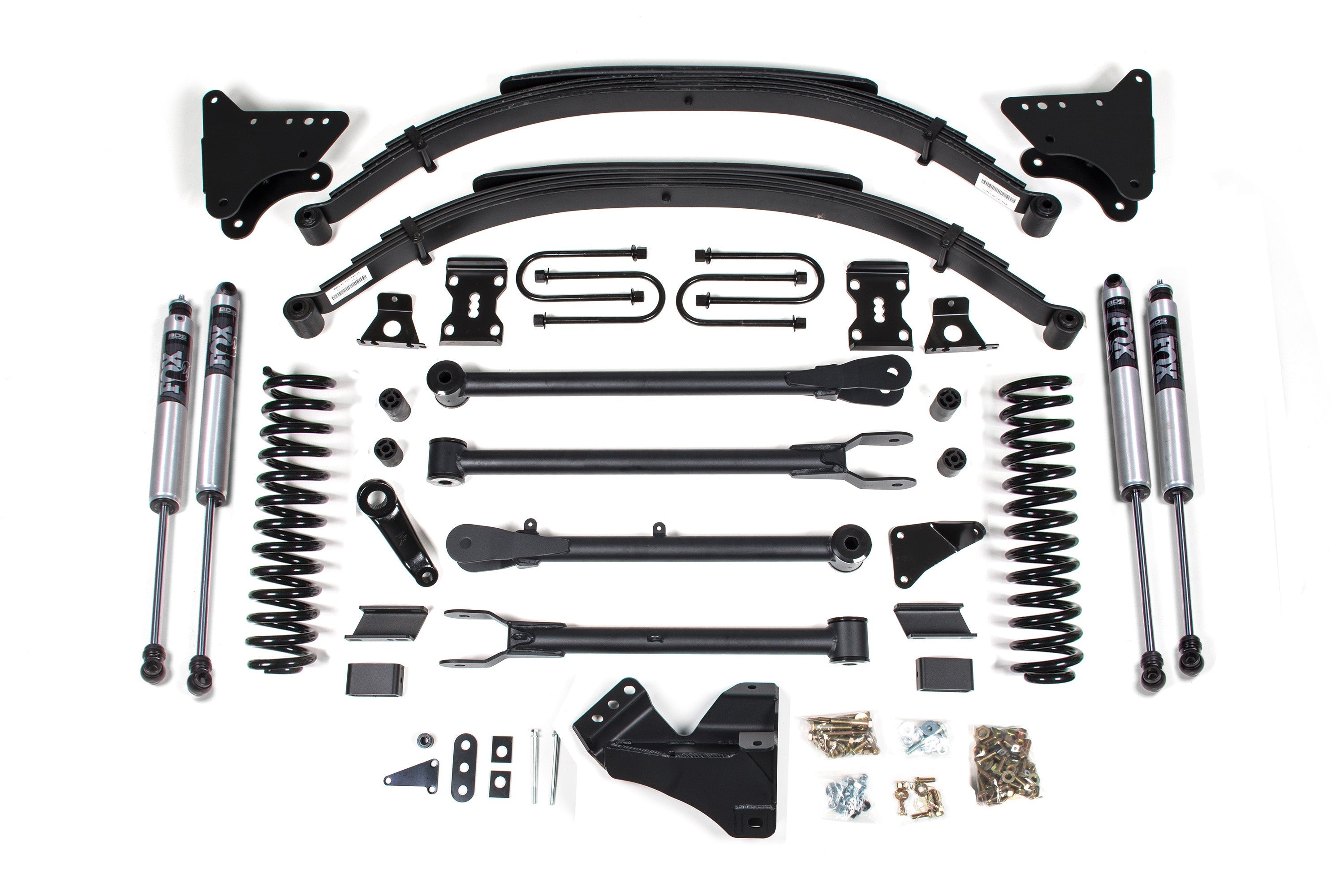 4 Inch Lift Kit w/ 4-Link | Ford F250/F350 Super Duty (05-07) 4WD | Diesel