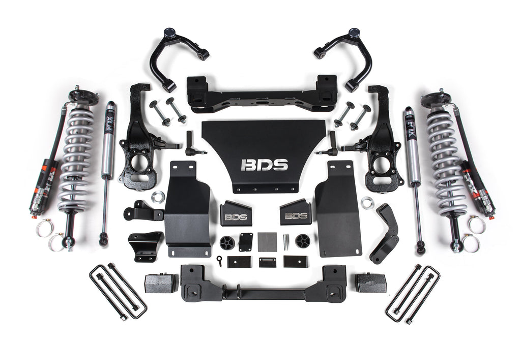 4 Inch Lift Kit | FOX 2.5 Performance Elite Coil-Over | Chevy Trail Boss or GMC AT4 1500 (19-25) 4WD | Gas