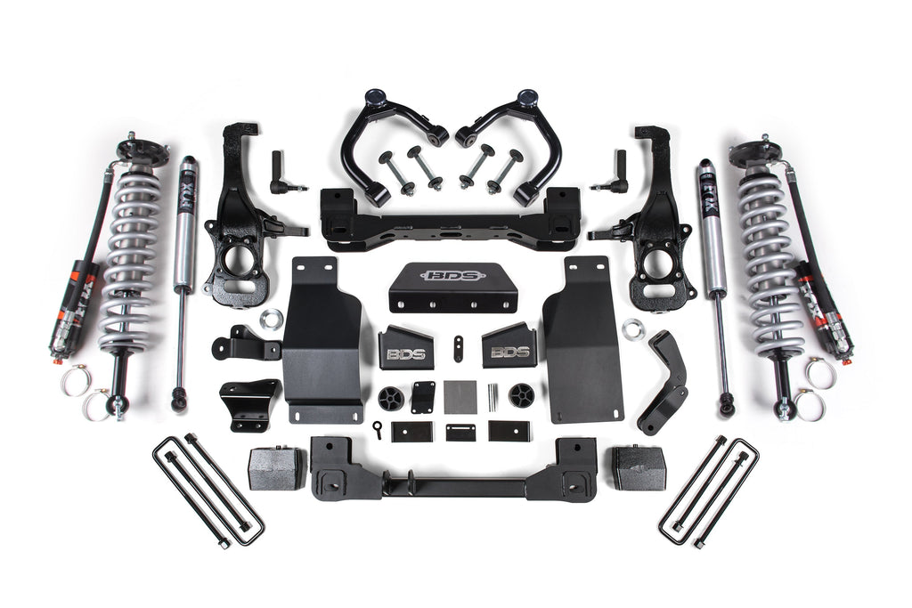 4 Inch Lift Kit | FOX 2.5 Performance Elite Coil-Over | Chevy Trail Boss or GMC AT4 1500 (20-25) 4WD | Diesel