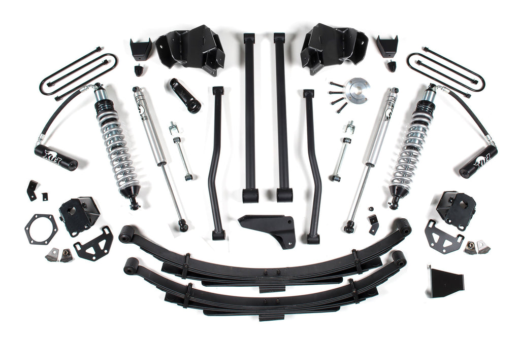 8 Inch Lift Kit | Long Arm & FOX 2.5 Coil-Over Conversion | Dodge Ram 2500/3500  (2008) 4WD | Diesel