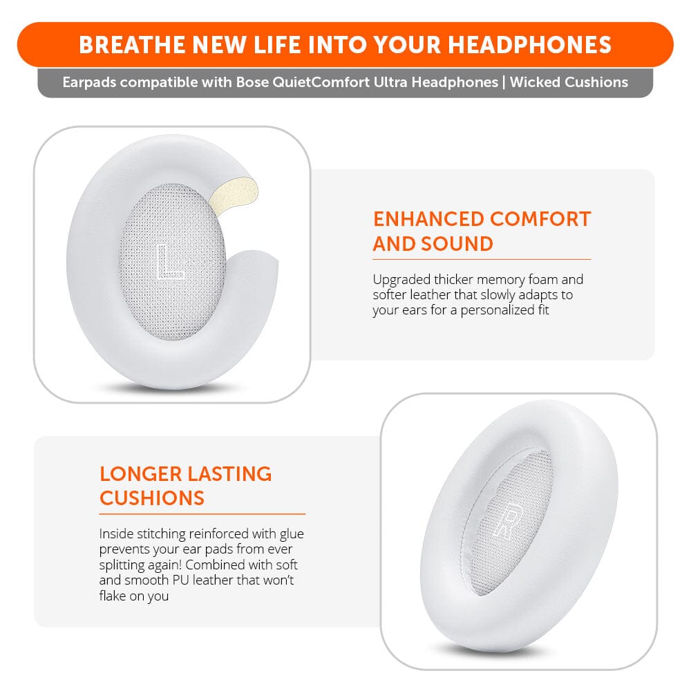 Bose QuietComfort Ultra Earpads by Wicked Cushions
