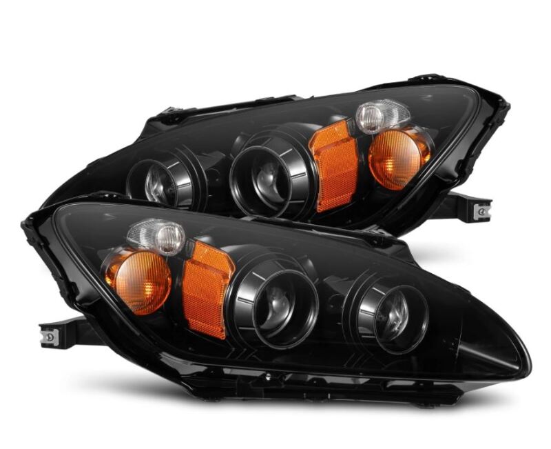 AlphaRex 99-09 Honda S2000 LUXX-Series Projector LED Headlights - Alpha-Black 880270