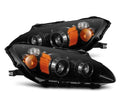 AlphaRex 99-09 Honda S2000 LUXX-Series Projector LED Headlights - Alpha-Black 880270