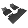 3D MAXpider 3D MAXider 19-23 Subaru Solterra Kagu Black Floor Mat - Row 1/2 L1SB03501509