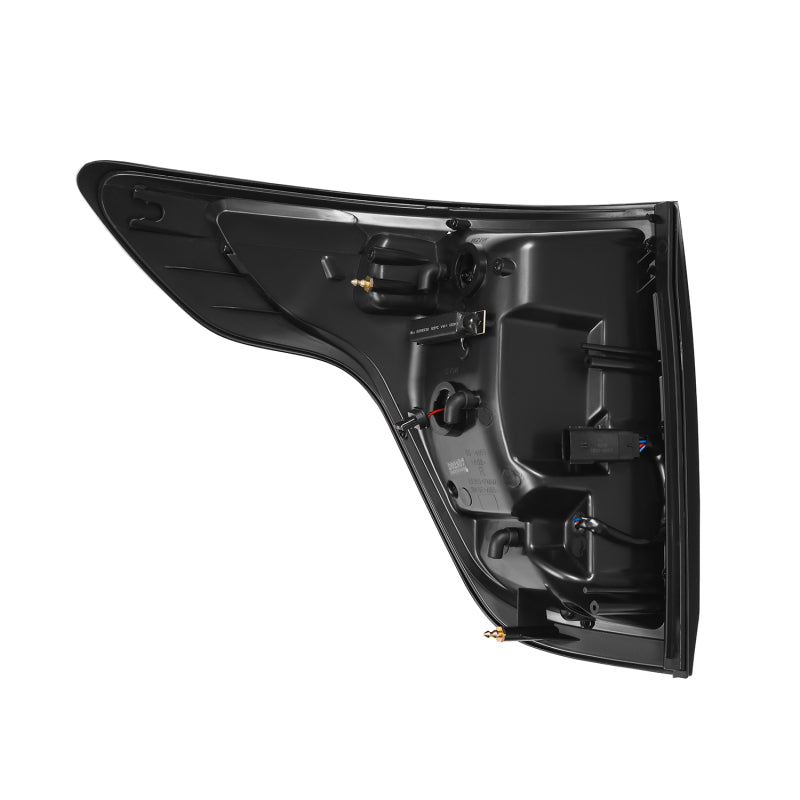 AlphaRex 11-15 Ford Explorer PRO-Series LED Tail Lights Jet Black 660010