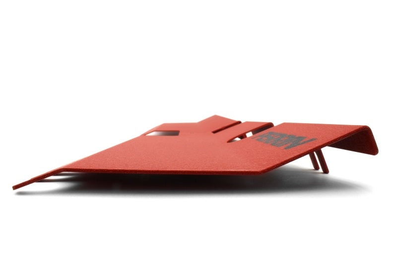 Perrin 15-21 WRX/STI Radiator Shroud | With OEM Intake Scoop - Red