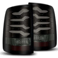 AlphaRex 09-18 Dodge Ram 1500 PRO-Series LED Tail Lights Jet Black 640010