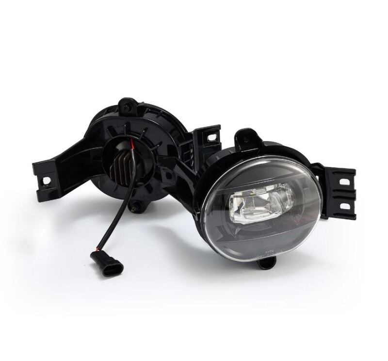 AlphaRex 02-08 Dodge Ram 1500/03-09 Ram 2500/3500 DoubleTap Dual Color LED Proj Fog Lights - Wt/Ambr 210005
