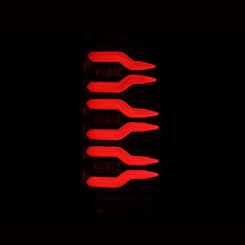 AlphaRex 02-06 Dodge Ram1500/03-06 Dodge Ram 2500/3500 Truck LUXX-Series LED Tail Lights Alpha-Black 641020