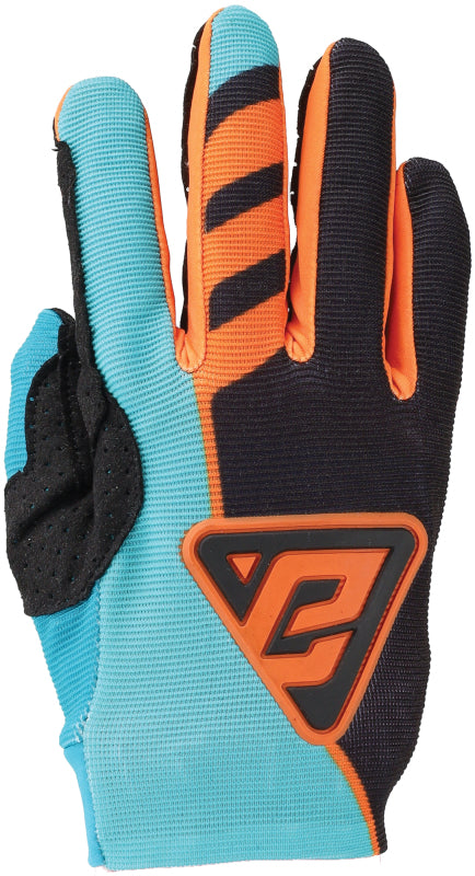 Answer 24 Aerlite Nitro Gloves Black/Astana/Hyper Orange Youth - XL 442830