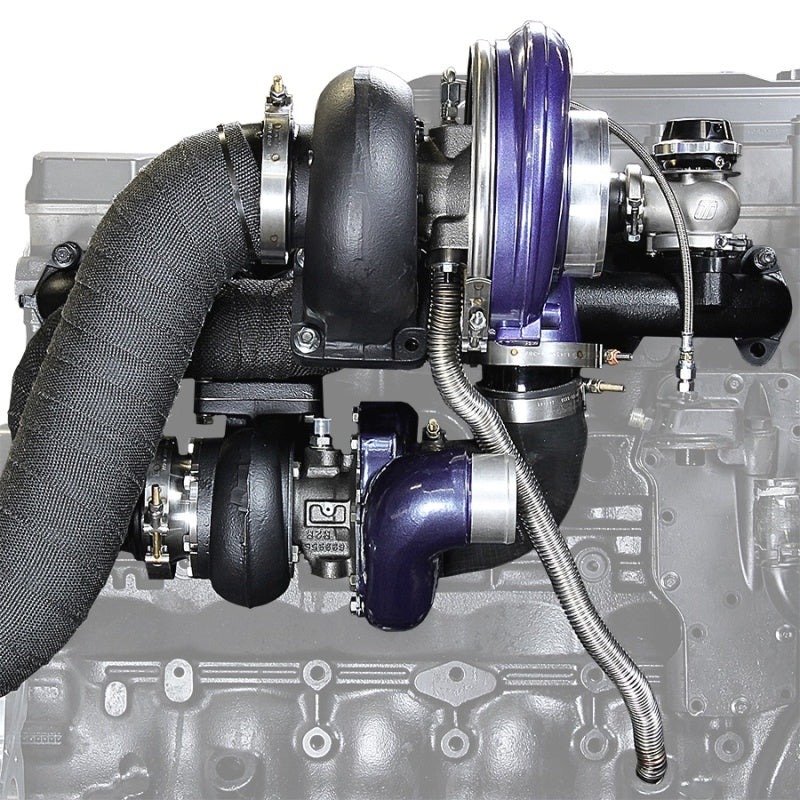 ATS Diesel 03-07 Dodge Cummins 5.9L Aurora 4000/7500 Compound Turbo Kit 202A472272
