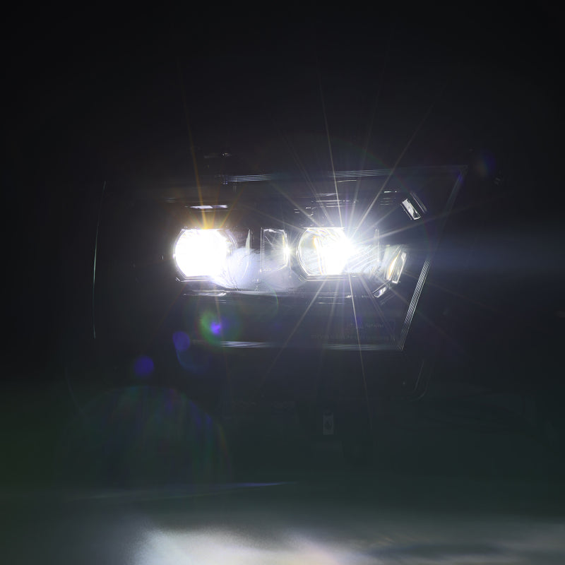 AlphaRex 19-22 Ram 1500 LUXX LED Projector Headlights Alpha Black 880575