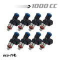 BLOX Racing Eco-Fi Street Injectors 1000cc/min GM LS3/LS7 (Set of 8) BXEF-04914-1000-8