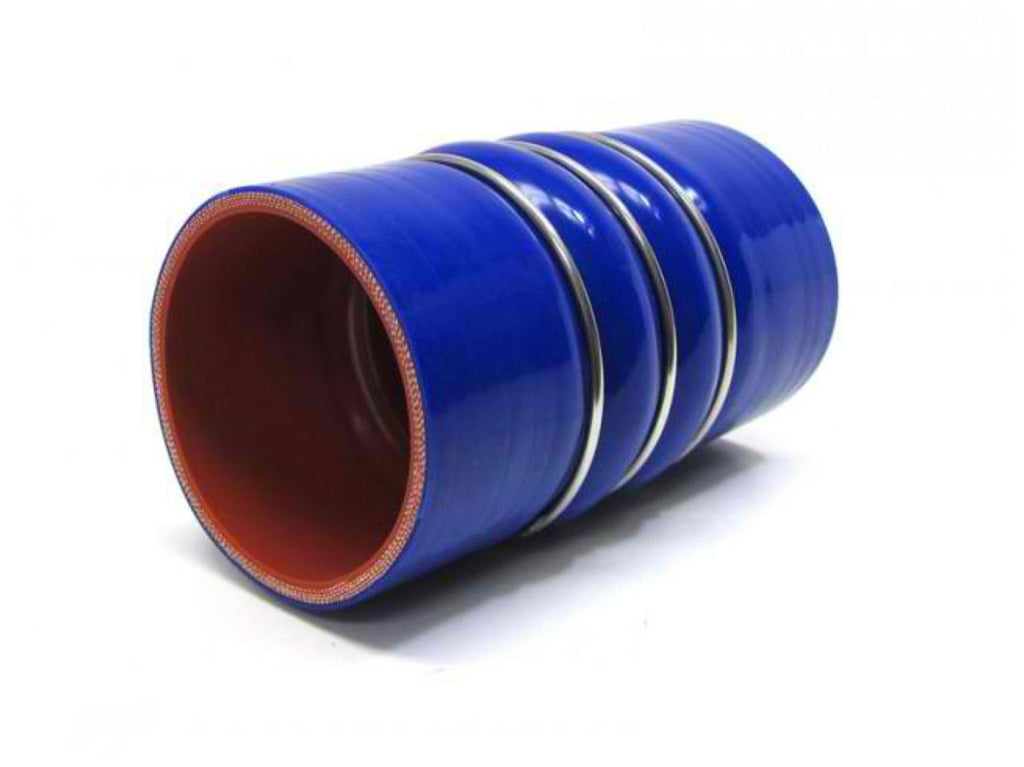 HPS 2-1/4" ID, 6" Length, Silicone Charge Air Cooler CAC Hose Double Hump Coupler Bellow Cold Side, High Temp 4-ply Reinforced, 57mm ID