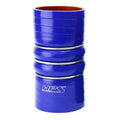 HPS 2-3/4" ID, 6" Length, Silicone Charge Air Cooler CAC Hose Double Hump Coupler Bellow Cold Side, High Temp 4-ply Reinforced, 70mm ID