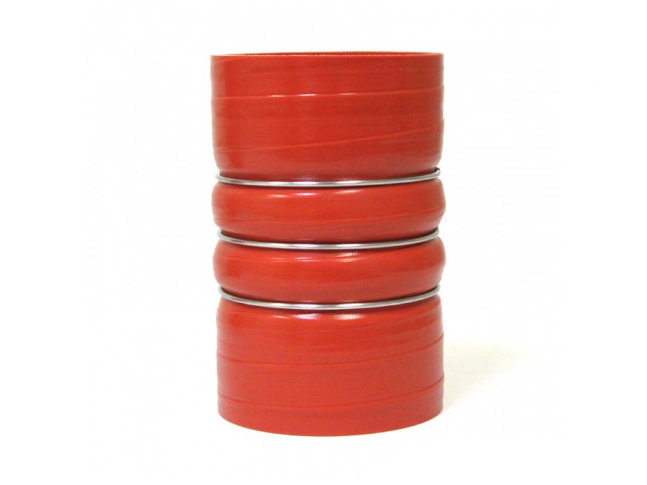 HPS 2-1/4" ID, 6" Length, Silicone Charge Air Cooler CAC Hose Double Hump Coupler Bellow Hot Side, Ultra High Temp 4-ply Aramid Reinforced, 57mm ID