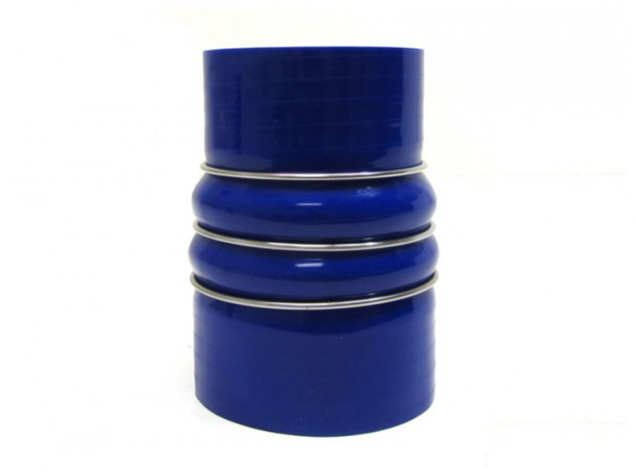 HPS 2-3/4" - 3-1/2" ID, 6" Length, Silicone Charge Air Cooler CAC Hose Double Hump Reducer Coupler Bellow Cold Side, High Temp 4-ply Reinforced, 70mm - 89mm ID