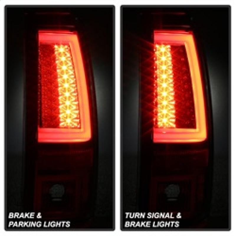 Spyder Chevy Silverado 1500/2500 03-06 Version 2 LED Tail Lights - Smoke ALT-YD-CS03V2-LED-SM 5081940